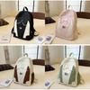 Backpack With Leisure Color Blocking And Cartoon Directional Sign Decor Teen For