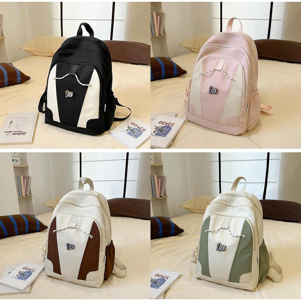 Backpack With Leisure Color Blocking And Cartoon Directional Sign Decor Teen For