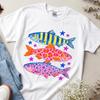 Vintage Sardine Shirt, Botanical Fish Graphic Tee, Retro Seafood Tin T-Shirt, Aesthetic Fish Shirt, Sardine T-shirt, Gift for Chef, Mediterr