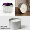 Massage Oil Candle Lavender 2oz Aromatherapy Candles with Soy Wax Moisturizing - Christmas Home Decoration Candle Holders Gift