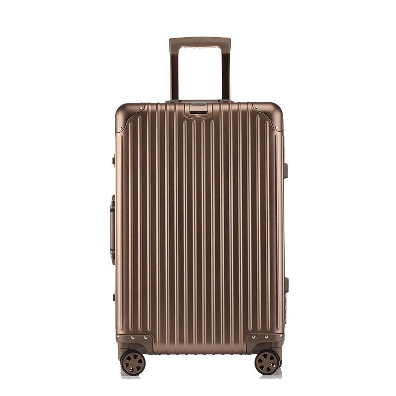 DREAMGIFT Aluminum-Magnesium Alloy Business Suitcase