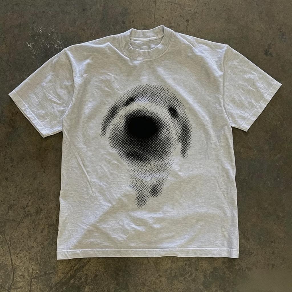 2026 Summer Hot Sale Short Sleeve Tshirt Loose Fit Unisex Retro Style Printed Casual Top For Unisex And Unisex Clothing