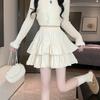 Casual Ball Gown Mini Black Skirts Women Korean Fashion Y2k Clothes Slim High Waist Short Vintage A Line Kawaii Skirt