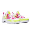 Air Jordan 4 Retro Grade School 'Lemon Venom' (Unisex) Weiße / Zitronen-Gift / Rosa-Explosion Kinder-Basketballschuhe CV7808 100