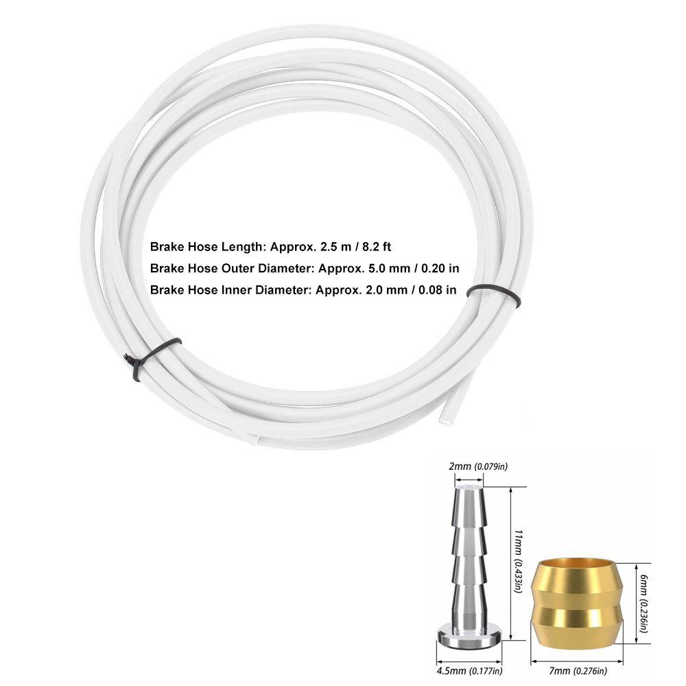 2.5 m Length Bike Disc Brake Hydraulic Hose Kit  Bike Workshop Use