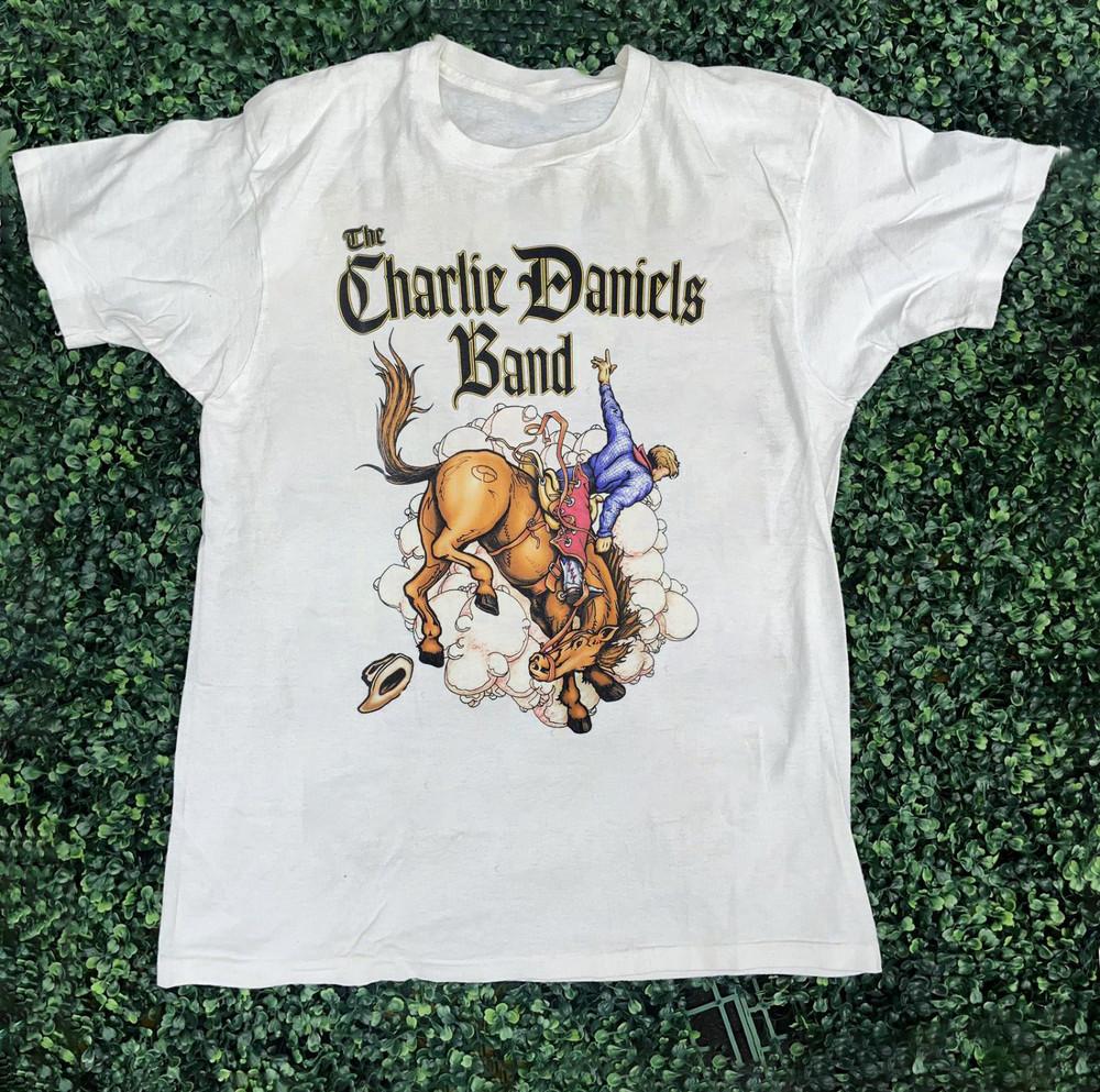 The Charlie Daniels Band Concert Tour Shirt Cotton For Men Women  PP698 Unisex T-Shirt L