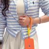 Colorful Plush Mobile Phone Wrist Lanyard with Single Buckle and Anti-Drop Feature