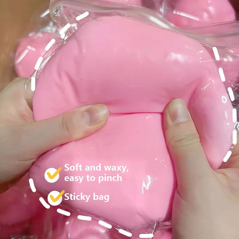 Squishy Gigantische Oversized Vloeibare Kaasbal Fidget Speelgoed Duurzaam Wasbaar Zacht Anti-Angst ADHD Sensorisch Fidget Speelgoed Voor Volwassenen Kinderen roze