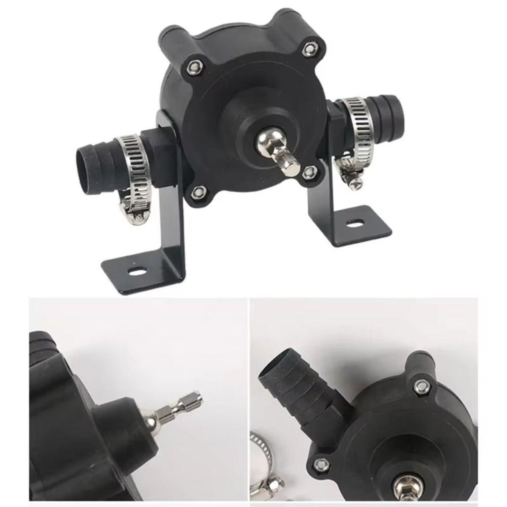 Heavy Duty Electric Drill Pump Small Self Suction Centrifugal Pump Liquid Transfer Pump  Outdoor