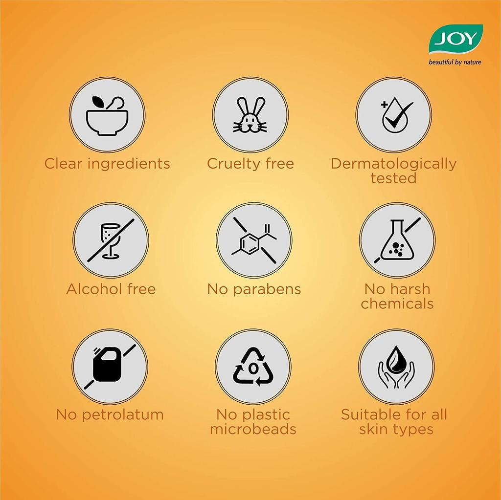 JOY Vitamin C Face Pack for Glowing Skin 250gm | Skin Brightening Face Mask for All Skin Types