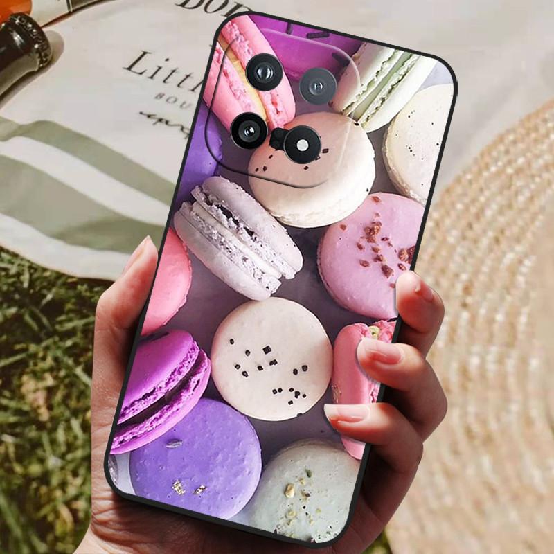 Etui Na Telefon Dla VIVO IQOO 15 Tylna Osłona Odporna Na Wstrząsy Czarny Silikon Miękka Pokrywa Coque Dla VIVO IQOO15 Wersja CN Etui Fundas