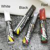 Mayitr 1pc Black White Red Silver Car Paint Scratch Repair Pen Waterproof Paint Pen Marker Pen Brush Paint Car Tyre Tread