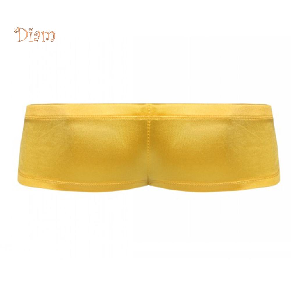 VANA MEN'S WEAR tinta unita vita bassa sexy U convesso sacchetto rigonfio T-Back perizoma slip intimo