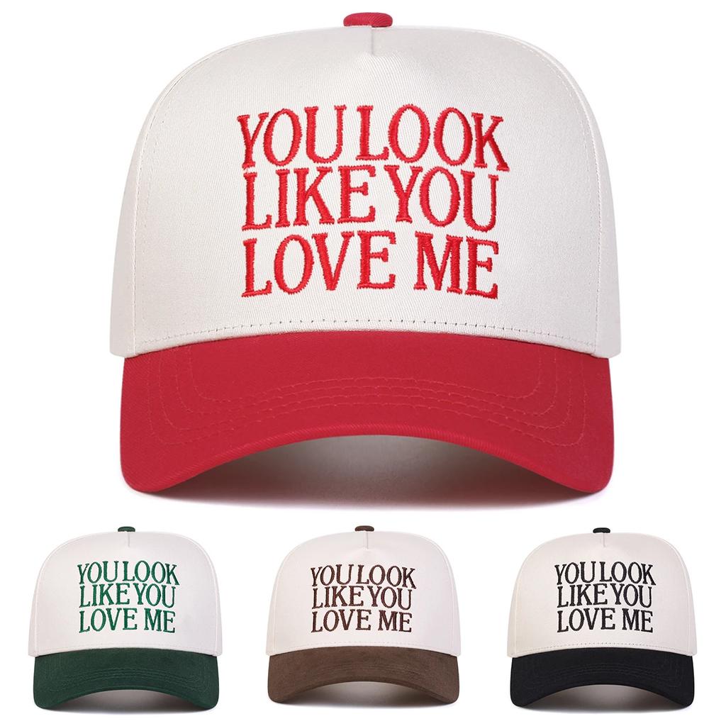 Unisex Youlook Like You Letter Embroidery Baseball Caps Spring Autumn Outdoor Adjustable Casual Hats Sunscreen Hat Sports Cap
