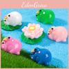 Cute Resin Crowned Frog Figurine For Fairy Garden Decorations And Desktop Ornaments