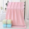 Pure Cotton Large Bath Towel Plain Color Simple Soft Wrap Towel Beach Towel Household Bathroom Export