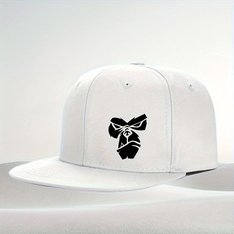 Daily Casual, Versatile, Fashionable and Trendy Adjustable Peaked Cap, Unisex, Outdoor Lightweight Hip-hop Flat Brim Hat