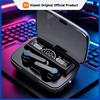 Xiaomi Yeni M19 TWS Bluetooth Kulaklık 5.3 9D Yüksek Sadakat Kablosuz Kulaklık Dokunmatik IPX7 Su Geçirmez Dijital Ekranlı Kulaklık