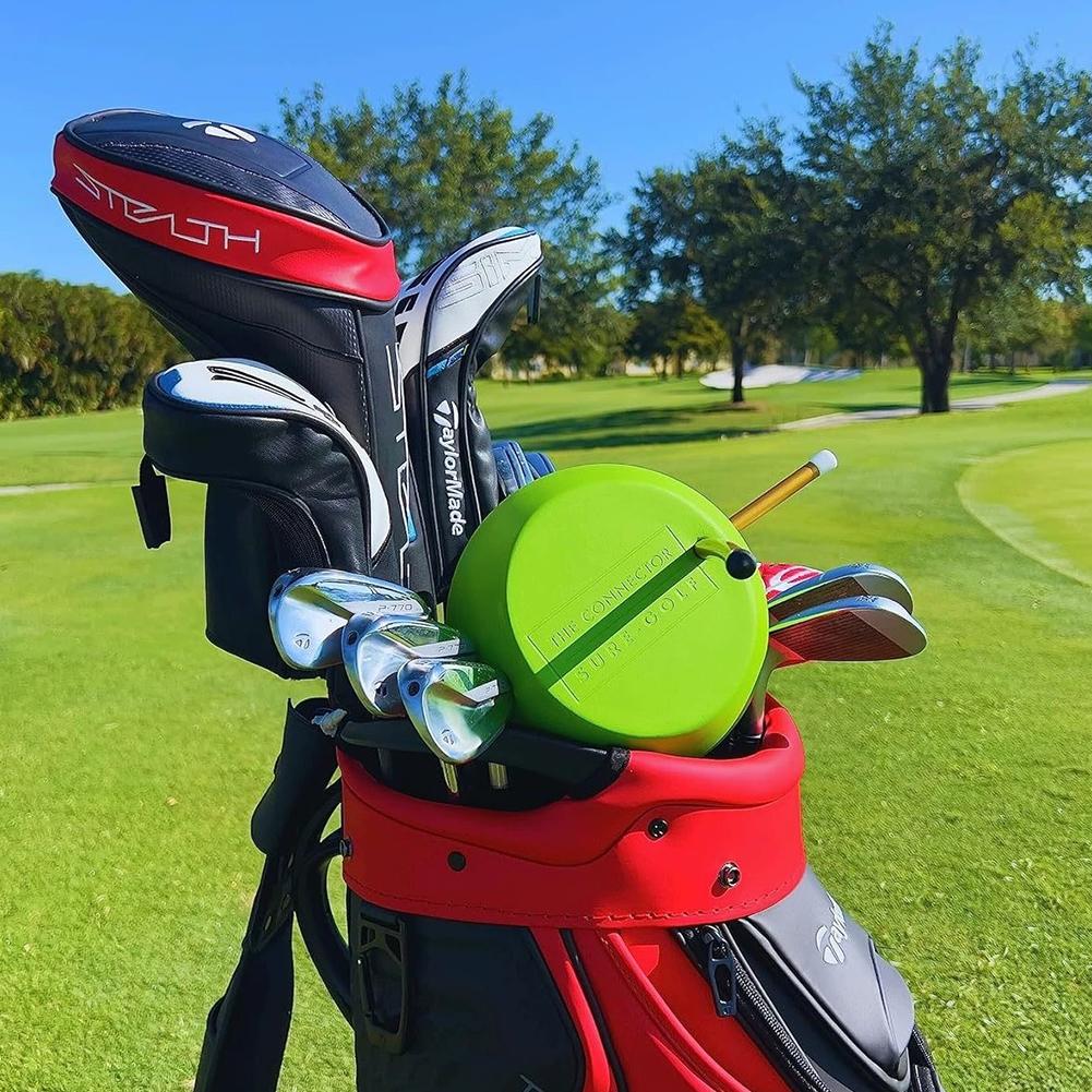 Golf Swing Trainer Connects Ball To Correct Arm Movements and Improve Skills