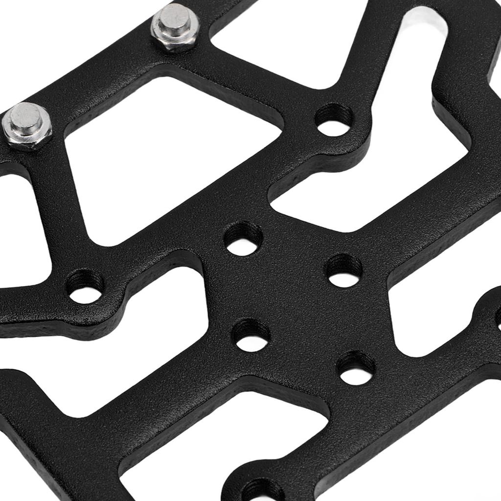 1Pair Clipless Pedal Adapters Self Lock Aluminum Alloy for Mountain Bike System