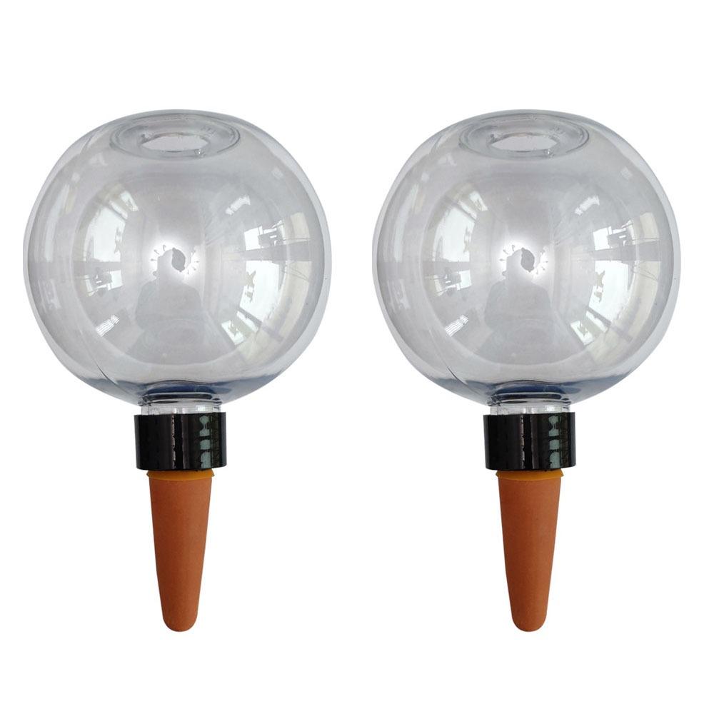 

2 шт. 500/80 мл Самополивающиеся луковицы для полива растений, Цветочный горшок, Просачивающиеся водные шары, Суккулент Transparent-500ML