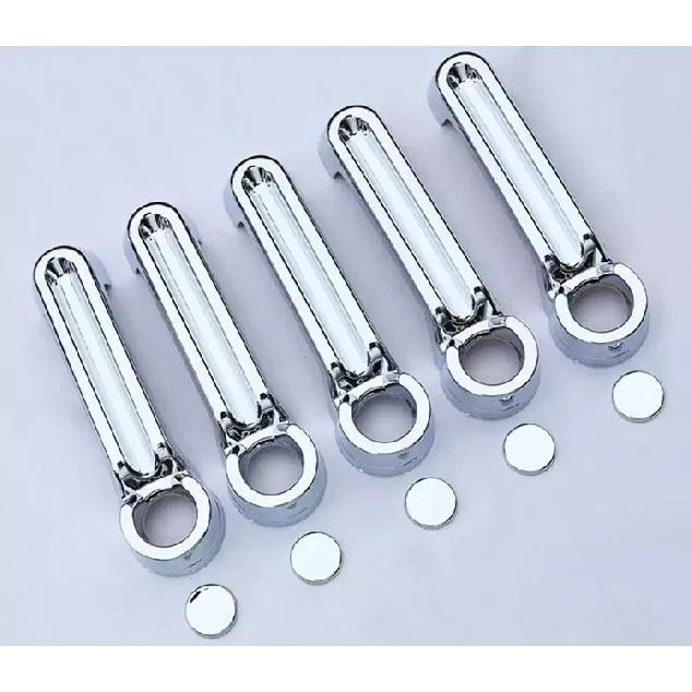 Chrome Car Rearview Accessories Plated Side Mirror Cover Trim For Jeep Liberty 2008-2012 Dodge Nitro 07-11 Sxt Slt Door Handle