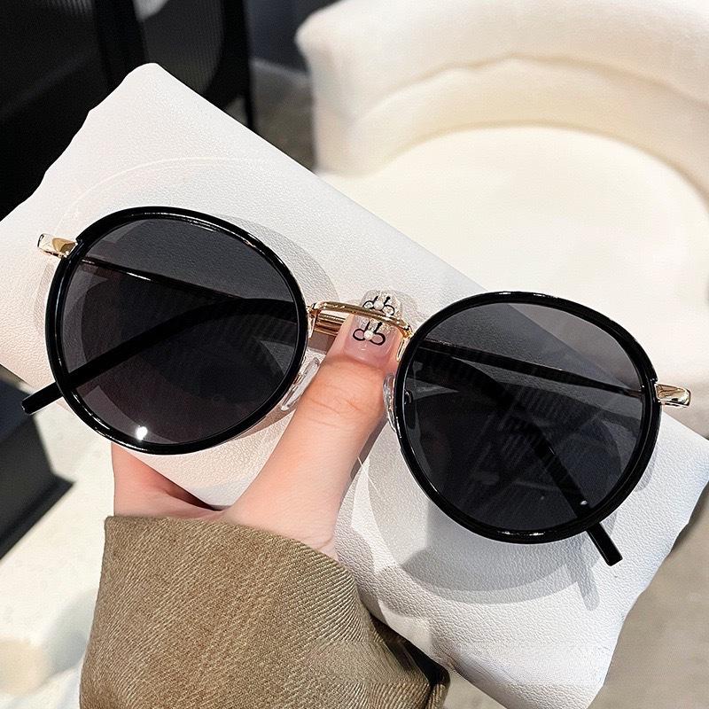 

Солнцезащитные очки женские модные круглые солнцезащитные очки в металлической оправе высокого класса в стиле ретро для мужчин