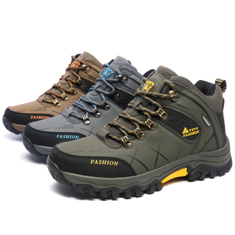 2025 High-top Plus Size Hiking Shoes Independent Station Outdoor Shoes Single Shoes Sports Travel
