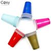 50pcs 16oz Plastic Party Cups For Beer Pong, Disposable Water Cups Recyclable Red Cups with Fill Lines For Drinks,bbq,picnic