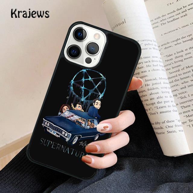 Supernatural TV Show Soft Phone Case For iPhone 17 Air 16 15 14 Max Plus 11 12 13 Pro Max Phone Cover coque Fundas