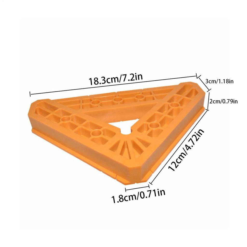 Corner Clamps 6 Pieces 45-degree Reusable Precision Tool Woodworking Square Clamps For Miter Panel Home Cutting Art Home Making