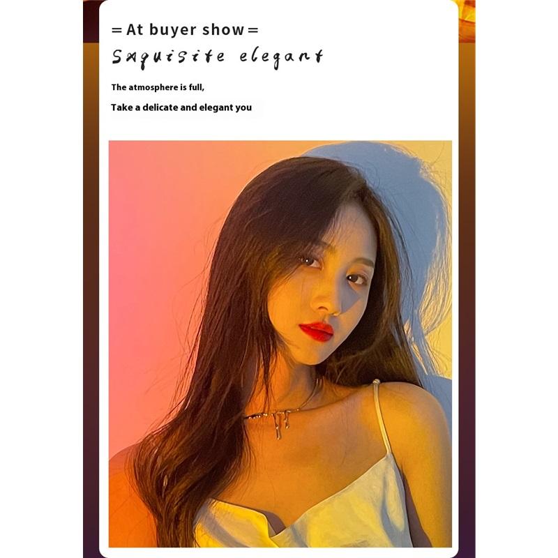 Sunset Lights USB Floor Sunset Lights Aura Lights Rainbow Background Projection Decoration Dusk Internet Celebrity Sunset Lights