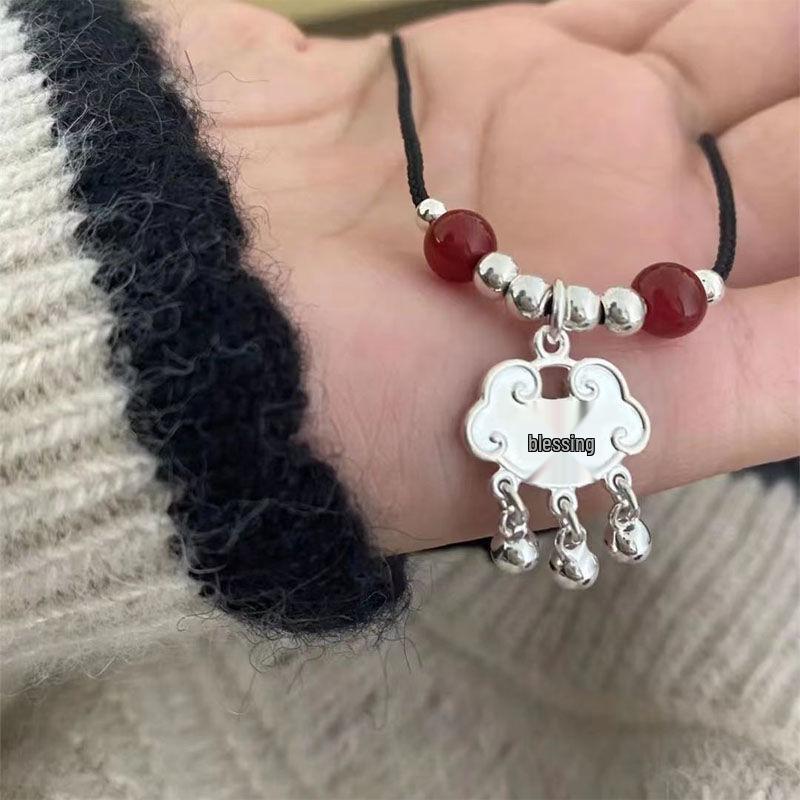 

Кулон-колокольчик безопасности для студентов Longevity Lock: Плетёный этнический кулон ручной работы