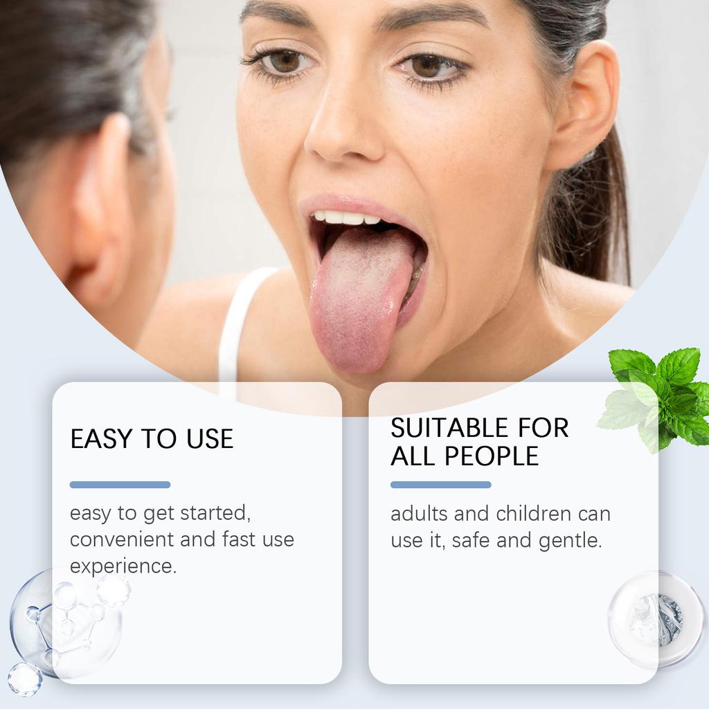 Tongue Cleaning Gel Effectively Cleans The Tongue Coating And Restores Oral Freshness With Continuous Use.
