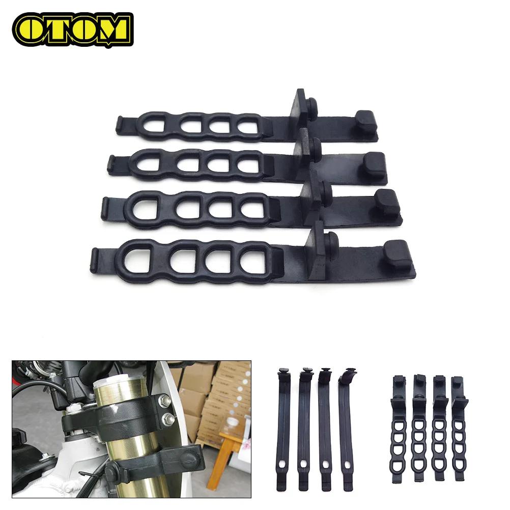 Motorcycle For KTM HUSQVARNA Headlight Mask Rubber Straps Fairing Head Light Dirt Bike Headlamp Fix Brackets Straps XCW EXCF TE