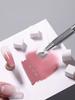100pcs Mini Sponge Blocks With 4-Claw Tweezer, Nail Art Gradient Color Sponge, Gradient Nail Polish Tools