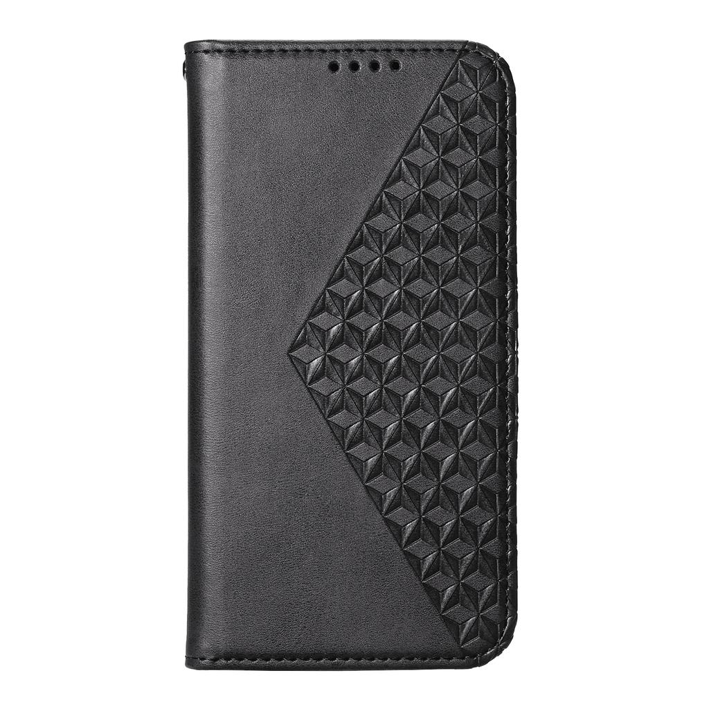 For Samsung Galaxy S25 FE Case Calf Texture PU Leather Wallet Phone Cover with Wrist Strap