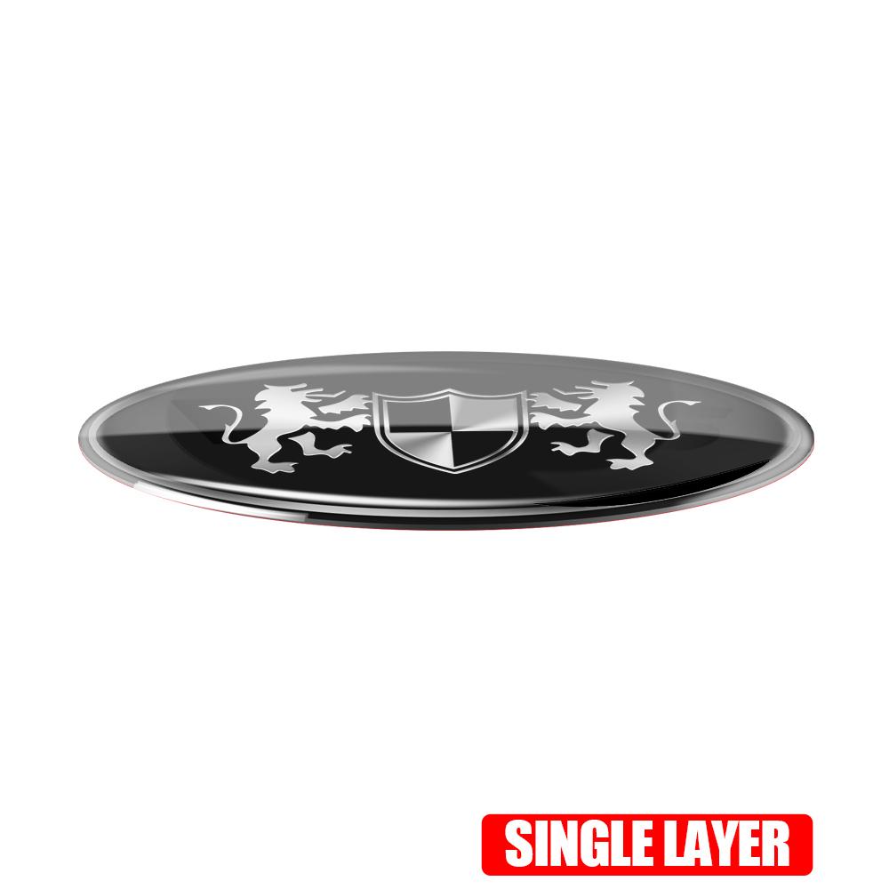 3D Auto Aluminium Metall Logo Abzeichen Karosserie Kotflügel Kofferraum Dekorations Aufkleber Für KIA Stinger RIO Sorento Picanto Ceed Borrego Syros K5