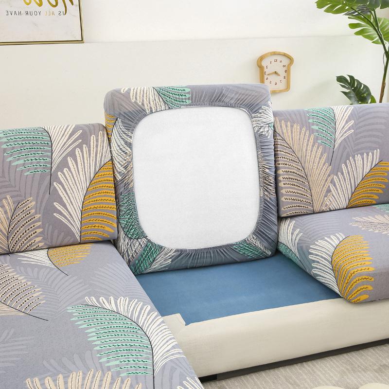 Newest Floral Sofa Seat Cushion Cover Non-Slip Chair Cover Stretch Sofa Cover For Living Room Replacement For Individual Cushion