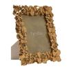 Hestia Gold Flower Photo Frame 5 X 7