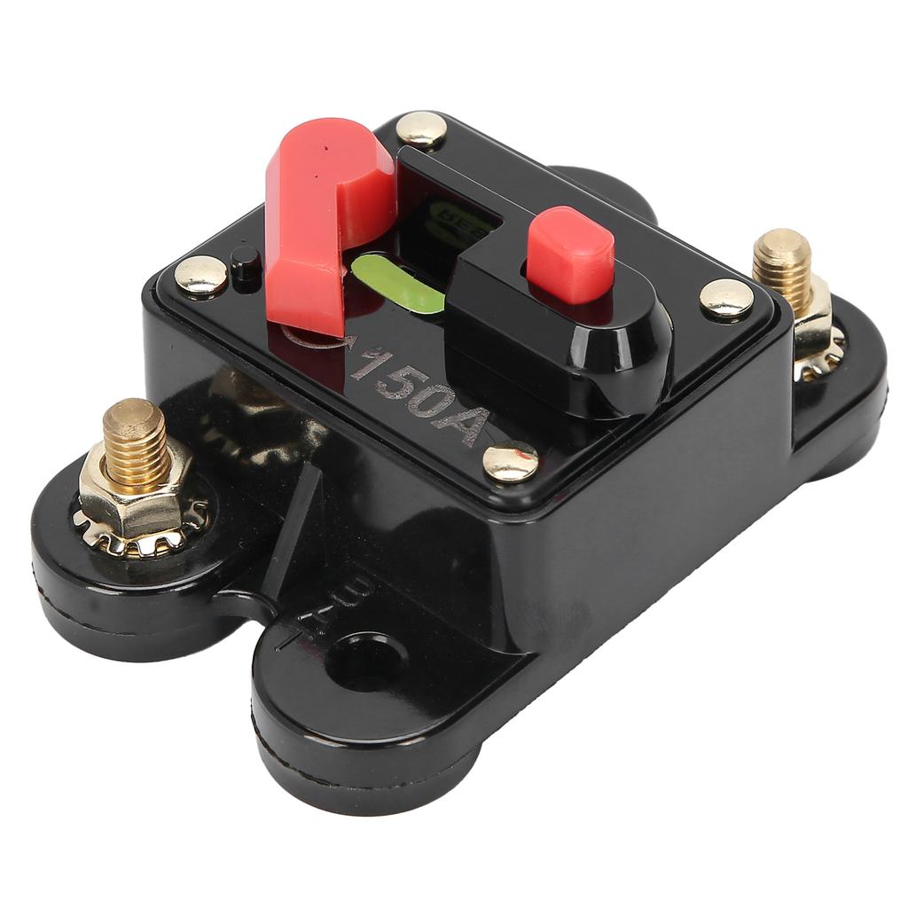 12-24V DC Leitungsschutzschalter Sicherung Wechselrichter mit manuellem Reset für Auto-Audiosystem Boot LKW 150A