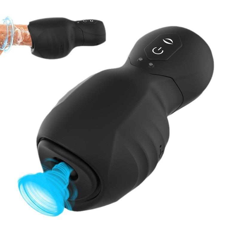 Grip Sensation Three-frequency Suction Seven-frequency Vibration Airplane Cup Training Device for Men, Self-pleasuring Device, Exercise Sex Toy