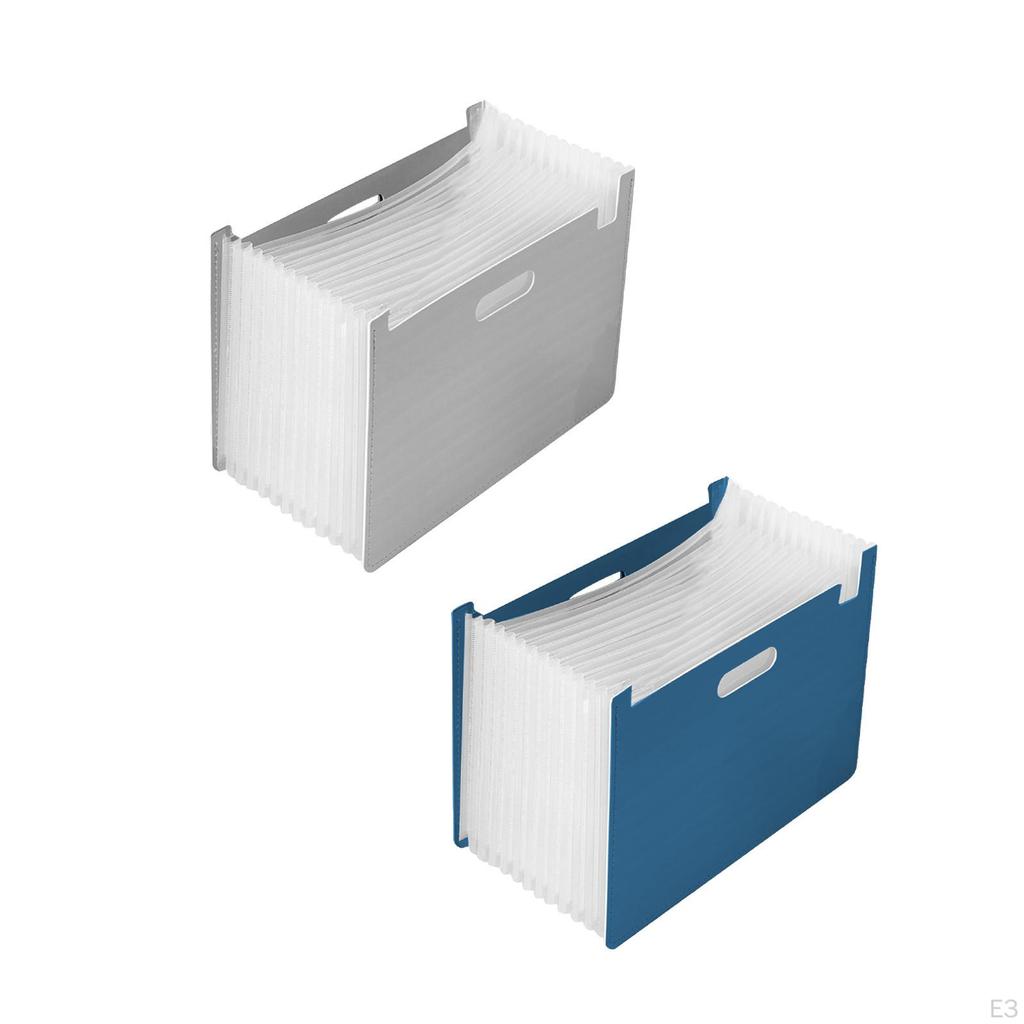 Accordian File Organizer ,File Cabinet Expanding Filing Box, Portable Folder