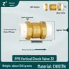 6/4 PPR Hot Melt Full Copper Check Valve, Horizontal/Vertical, 1-Inch Double Union, One-Way Tap Water Pipe Valve.