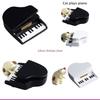 E06B Resins Cats Musician Sculptures Ornaments Set for Photography and Table Decors