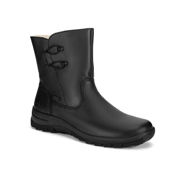 Rieker Z7172-00 Black Ankle Boots