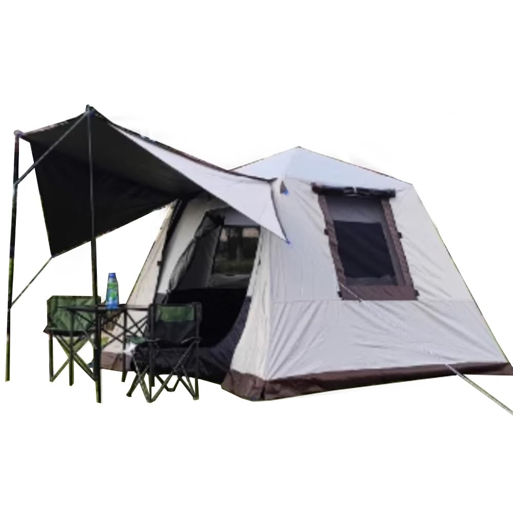 

Fengzel Outdoor Dome Легко устанавливается для сопротивления давлению воды, непромокаемый и черный, блокирующий УФ-излучение алюминий для палатки с передним навесом One-Touch