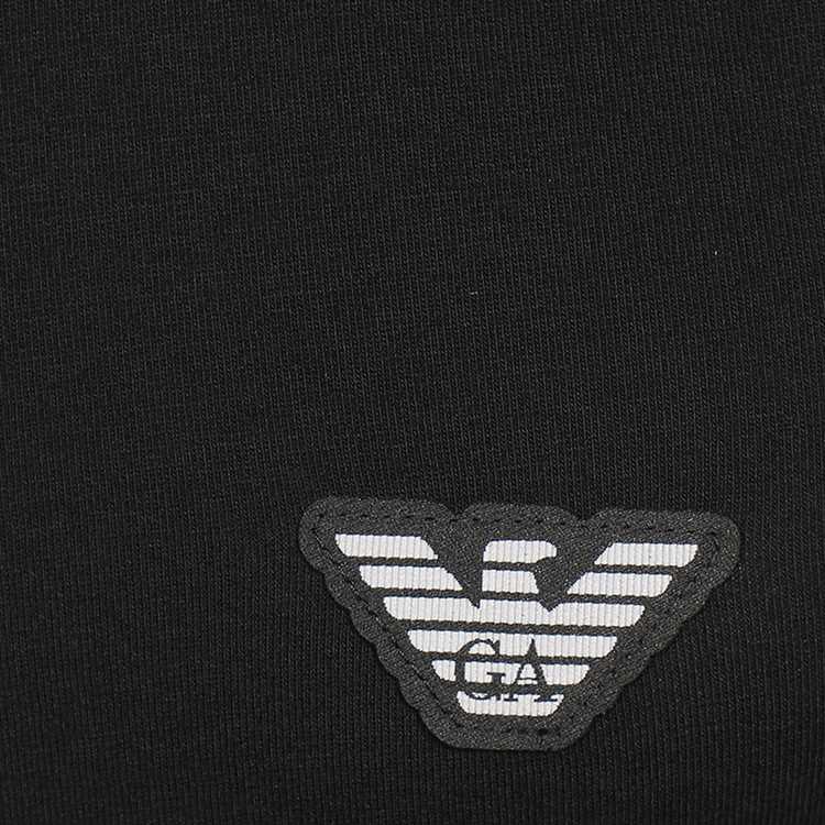 EMPORIO ARMANI SS22 Regular T Shirt Men's Black 111035-2R512-00020