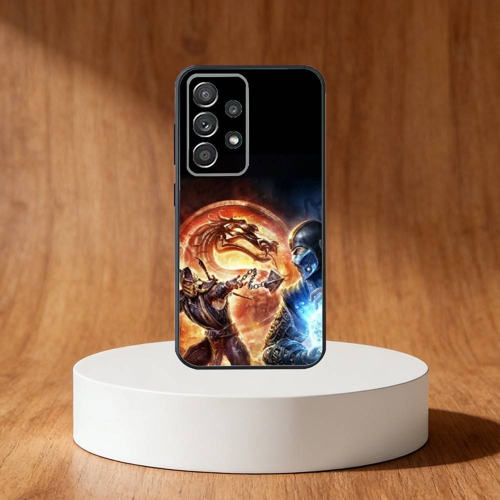 Game MortalS K-Kombat Cool Phone Case For Samsung S25,S24,S21,S22,S23,S30,Ultra,S20,Plus,Fe,Note,10,9,5G Black Cover
