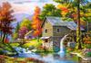 Puzzle 500 Teile B-52691 Alte Sutter's Mühle